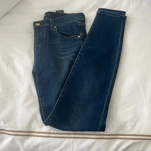 j brand skinny high rise jeans